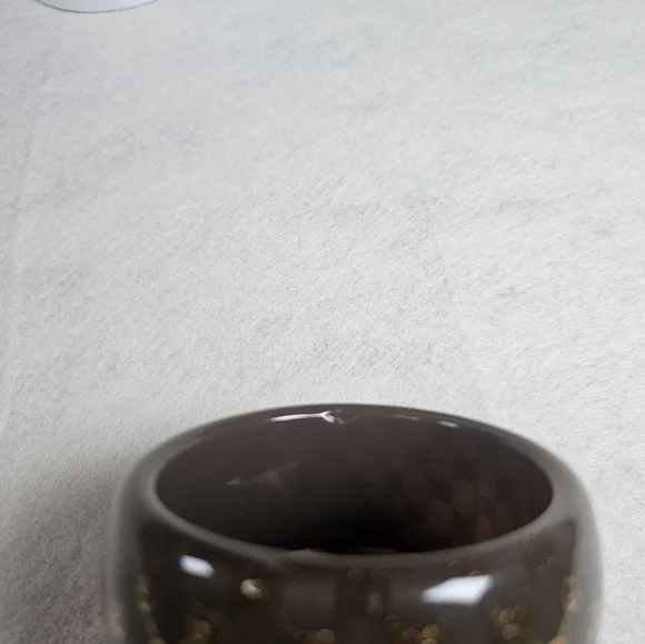Styled G Brown and Gold Bangle - Picture 6 of 7